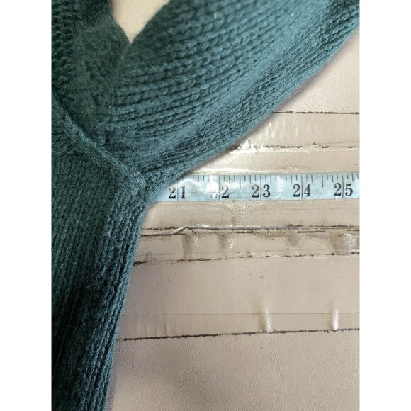 american eagle sweater women Xl Green V Neck Pullover Z29 - Picture 2 of 8